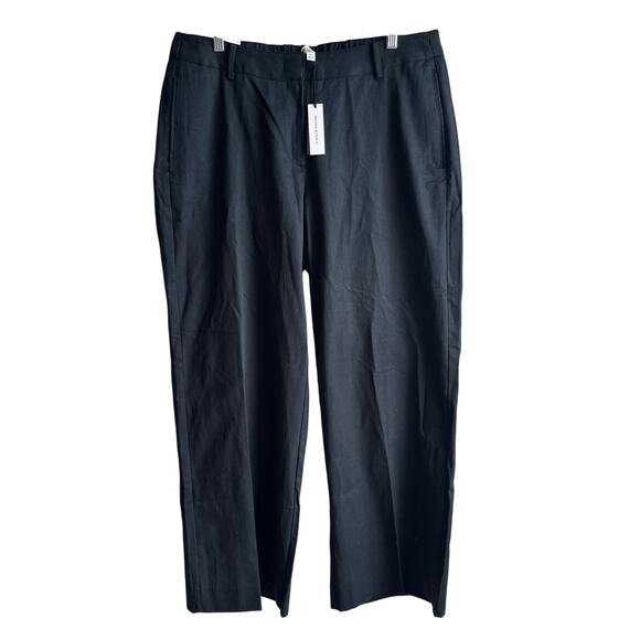 Banana Republic The Everyday Wide Leg Pant Black L 713473 - Picture 2 of 12